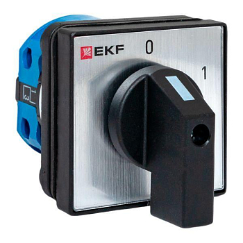 Переключатель кулачковый ПК-1-12 2п 10А "0-1" IP65 EKF pk-1-12-10-65