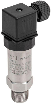 Преобразователь давления PPT10 0.5% 0-10Бар 4-20мА G1/2 DIN43650 ONI PPT-G-ST-010-4-20-2-2