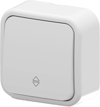Выключатель проходной 1-кл. ARIA IP20 бел. ARVIA 25 01 1000 209
