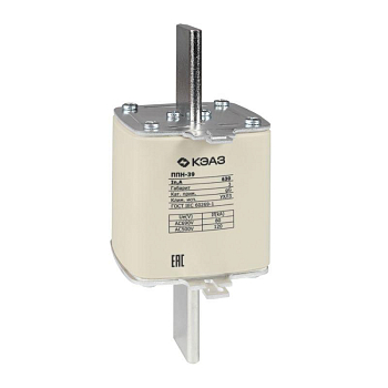 Вставка плавкая ППН 41 800А X3 габарит 4А УХЛ3 КЭАЗ 378683