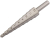 Сверло ступенчатое HSS (Р6М5) по металлу 9 ступеней 4-12мм FIT 36394 Сверло ступенчатое HSS (Р6М5) по металлу 9 ступеней 4-12мм FIT 36394