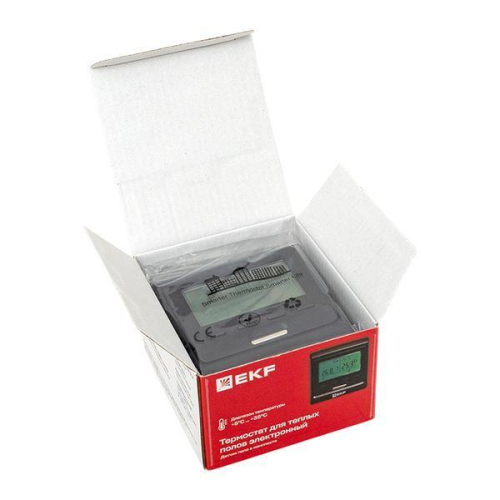 Термостат электронный 16А 230В для теплых полов EKF ett-1b