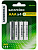 Элемент питания алкалиновый AAA/LR03 Alkaline (блист.4шт) GENERICA ABT-LR03-ST-L04-G