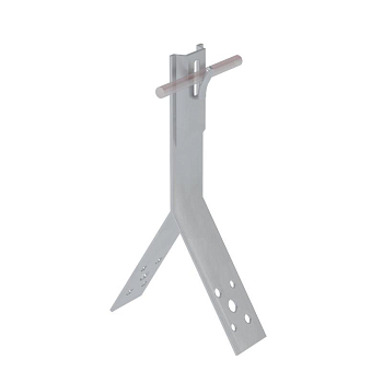 Держатель зажимной коньковый KDZ-H80-D5-8 CU для прутка d5-8мм H=80мм медь КМ MA0099