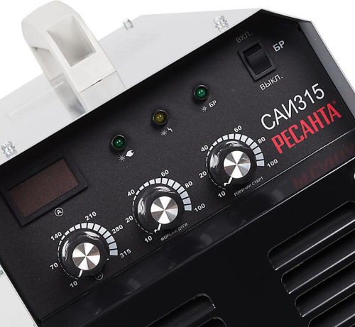 Аппарат сварочный инверторный САИ-315 3ф 315А d6 380В IP21 горячий старт Ресанта 65/25