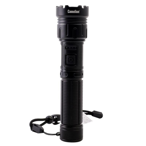 Фонарь светодиодный аккумуляторный E14102 лазер диод LD PB магнит Type C 10Вт 18650 1.8+0.8А.ч кор. Camelion 15600