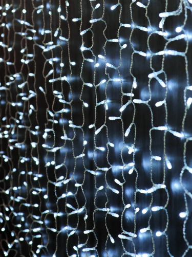 Гирлянда "Занавес" OLDCL625-TW-E 625LED бел. 2.5х1.5м IP44 соединяемая SHLights 4607144111539