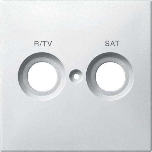 Плата Merten центральная с маркир. R/TV+SAT бел. SchE MTN299619