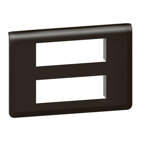 Рамка 2х6мод. Mosaic черн. Leg 079076L