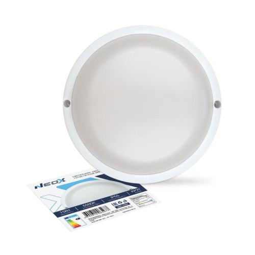 Светильник светодиодный СПП 1565-КРУГ 15Вт 6500К IP65 1350лм 140мм герметичный NEOX 4690612065977