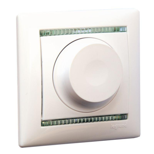 Светорегулятор поворотный универсальный Valena Classic 2-проводный 5-300Вт бел. Leg 774263