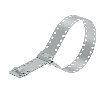 Держатель универсальный UDT62-156-D5-10 HD для труб d62-156мм для прутка d5-10мм сталь гор. оцинк. КМ MA0326