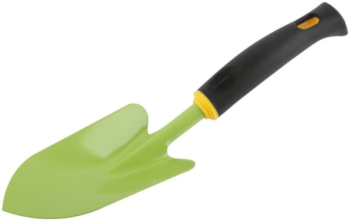 Совок посадочный широкий прорезиненная ручка 335мм FIT 77020