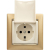 Розетка 1-м СП Valena 16А IP21 2P+E с заземл. защ. шторки с крышкой винты механизм сл. кость Leg 774322 Розетка 1-м СП Valena 16А IP21 2P+E с заземл. защ. шторки с крышкой винты механизм сл. кость Leg 774322