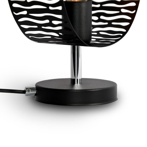 Светильник "Дакар" ННБ 63-60-020 (ИМ) настольный шнур черн. черн. муар Элетех 1005405058