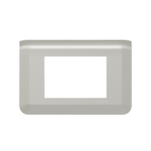 Рамка 3мод. Mosaic алюм. Leg 079303L