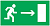 Знак "Направление к эвакуационному выходу направо" 150х300мм PROxima EKF an-5-06
