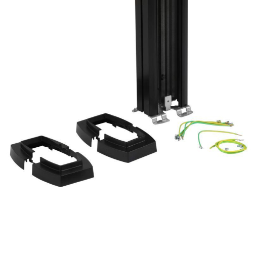 Колонна универсальная 1 секция 2.77м с возможн. увелич. выс. до 4.05м с алюм. крышкой алюм. черн. Leg 653112