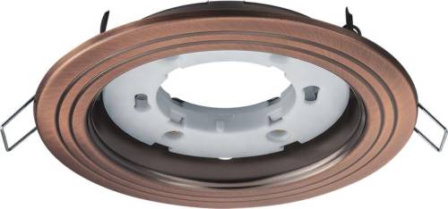 Светильник 93 042 NGX-R6-006-GX53 2 круга черн. медь Navigator 93042