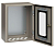 Корпус металлический ЩМП-1-0 395х310х220 У2 IP54 прозр. дверь IEK YKM11-01-54-1