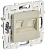 Розетка компьютерная двойная RJ45 кат.5E SKANDY SK-K03B беж. IEK SK-K20-1-K10
