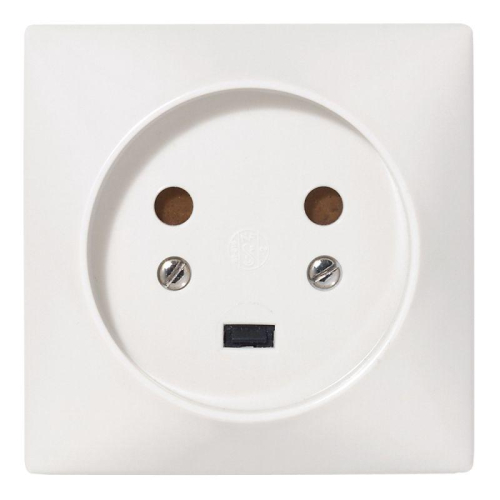 Розетка 1-м СП 20А IP20 защ. шторки винт. клеммы бел. Leg 055422