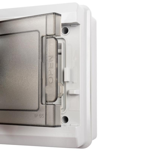 Бокс модульный накладной PDB/W 3008 GR (ЩРН-ПГ- 8) IP65 пластик. Pro JazzWay 5071988