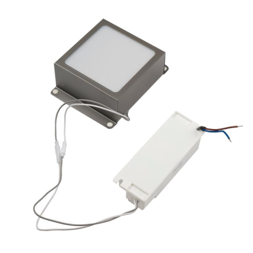 Светильник светодиодный PPL 089/G OPAL 42Вт 6500К IP40 6х(89х89х40мм) GREY ДВО/ДПО домино в потолок Грильято (комплект 6шт) Pro JazzWay 5060173