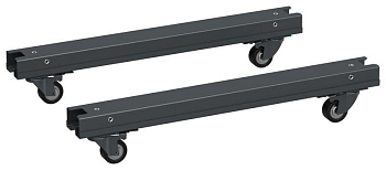 Комплект роликов для шкафа шир. 800мм черн. LINEA S ITK LS-SRS05-800