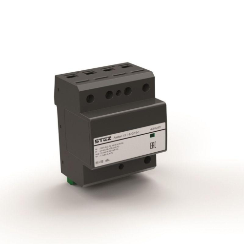 Устройство защиты от импульсных напряжений класса 1+2 1 фаза PEN АвИмп-I-1.0-320/25-С СТЭЗ 40011006