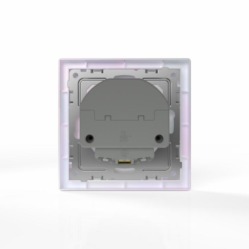 Розетка 1-м СП Pixel с заземл. с 2-мя заряд. устр. USB тип A+C IP20 механизм перламутр. TOKOV ELECTRIC TKE-PX-R1U2AC-C04