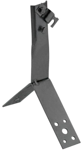 Держатель проводника круглого 6-10мм конька винт. H=80мм оцинк. сталь TD IEK ZDP80-13-4-16-80