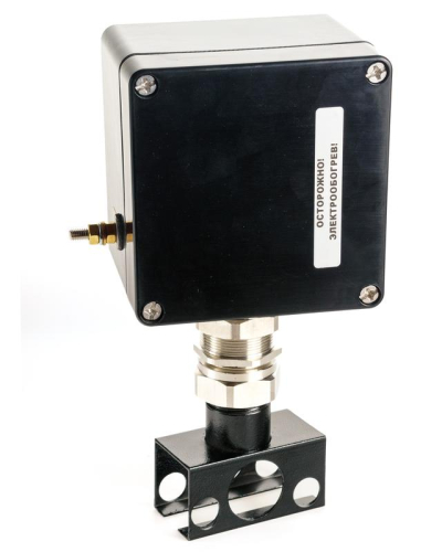 Коробка клеммная взрывозащ. на осн. модульн. упр. устройства MT с метал.опорой для подключ. 1-3 плоск. греющих кабелей или 1-3 сигнал. кабелей d1-3мм 1 резьб. отв. под М25x1.5 клем. колодка 5 модулей 10кв.мм Extherm sborka 1PM/3D