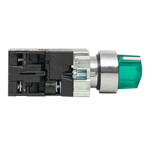 Переключатель BD33 3P с зел. подстветкой 230В NO PROxima EKF xb2-bk33-g-230