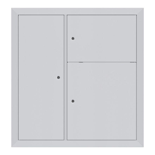 Щит этажный до 8кв. без окна слаботочка слева (1000х950х150) Basic EKF mb28-v-boz