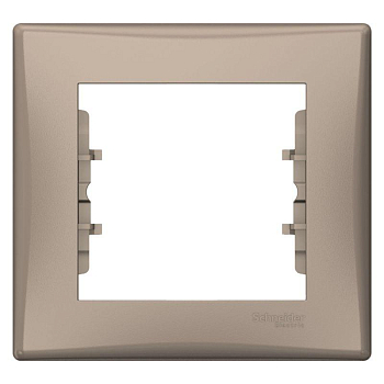 Рамка 1-м Sedna титан SchE SDN5800168
