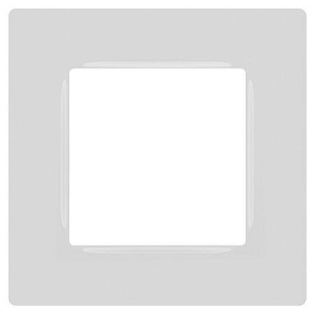 Рамка 1-м для розеток и выключателей серия 12 12-5201-01 Классик бел. Эра Б0067758