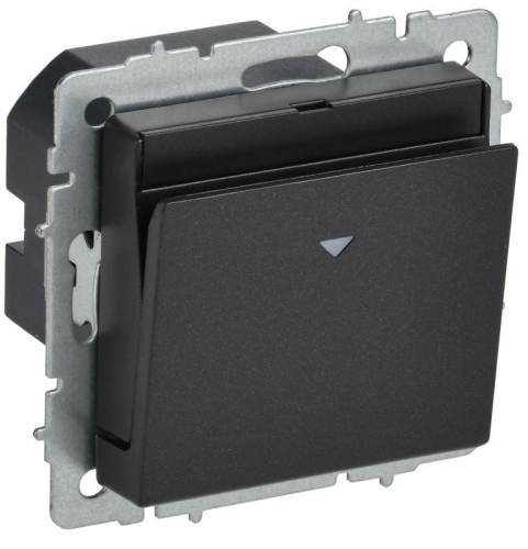 Выключатель карточный BRITE 30А ВС10-1-8-БрЧ механизм черн. IEK BR-V11-0-10-K02