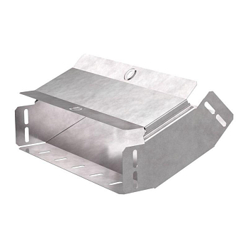 Угол вертикальный внутренний 45град. 300х80 с крышкой Стандарт Промрукав PR16.0450