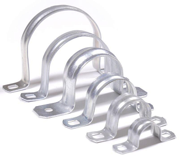 Скоба крепежная двухлапковая СД 25-26 (уп.100шт) ГОФРОМАТИК zeta41616