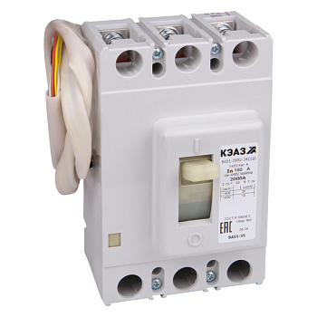 Выключатель автоматический 80А 1000Im ВА51-35М1-341810 УХЛ3 690В AC НР110AC/DC КЭАЗ 108338