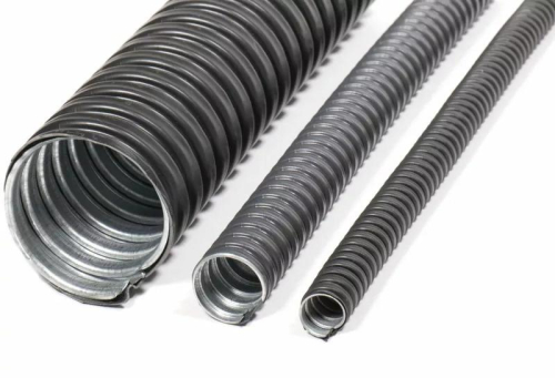 Металлорукав в ПВХ-изоляции Р3-ЦП нг LS 100 черн. (уп.5м) ГОФРОМАТИК/ЗЭТАРУС zeta44613