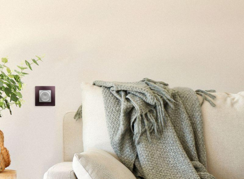 Механизм светорегулятора поворотного СП Etika 300Вт без нейтрали алюм. IEK 672419