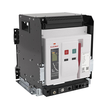 Выключатель автоматический воздушный AGS16S 3Р 1600А 80кА расцепитель 3H выкатн. управление 220В AC горизонт. подключение YON AGS16S-N3DH-6-222K