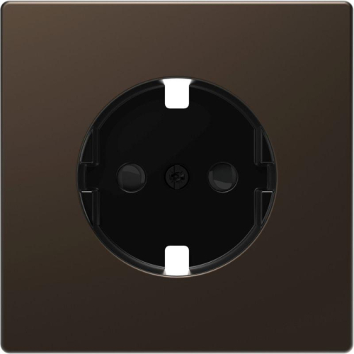 Накладка центральная 1-м СП Merten D-Life 16А IP20 для механизма розетки SD мокко SchE MTN2330-6052