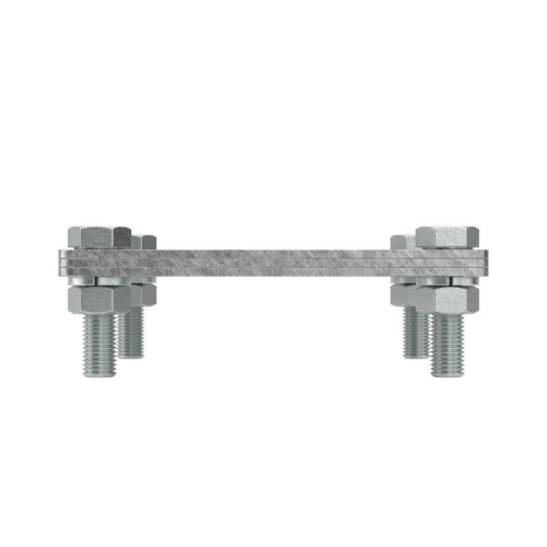 Соединитель полоса-полоса 25-40мм с разделит. пластиной 100х100мм DKC NG3106R