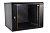 Шкаф коммутационный ШРН-Э-18.650-9005 18U 600х650мм передн. двер. стеклян. 50кг черн. ЦМО 1213971