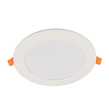 Светильник светодиодный PLED DL7 12Вт 6500К IP54 1020лм WH встраив. бел. Pro JazzWay 5069084