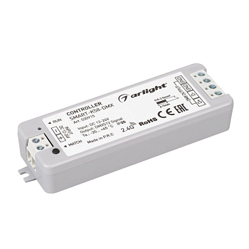 Контроллер SMART-K58-DMX 12-24В 2.4G IP20 пластик Arlight 030915