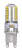 Лампа светодиодная PLED-G9/BL2 5Вт капсульная 2700К тепл. бел. G9 300лм 230В (блист.2шт) JazzWay 1036667B
